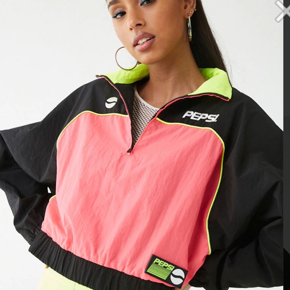 Windbreaker Pepsi Logo